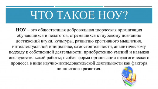 Что такое НОУ?