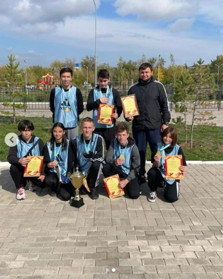 Спорт командасы облыстық жеңіл атлетикалық эстафетада құрметті бірінші орынды иеленді.