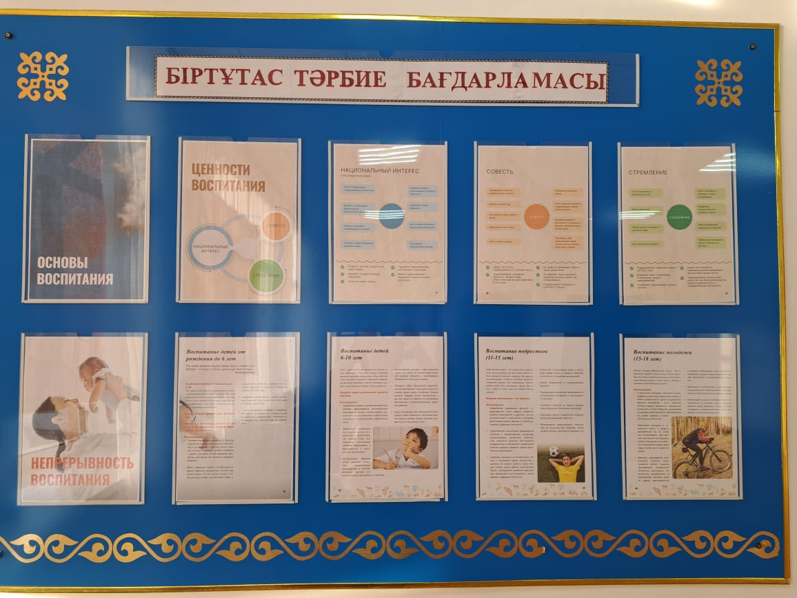Стенд: Единая программа воспитания