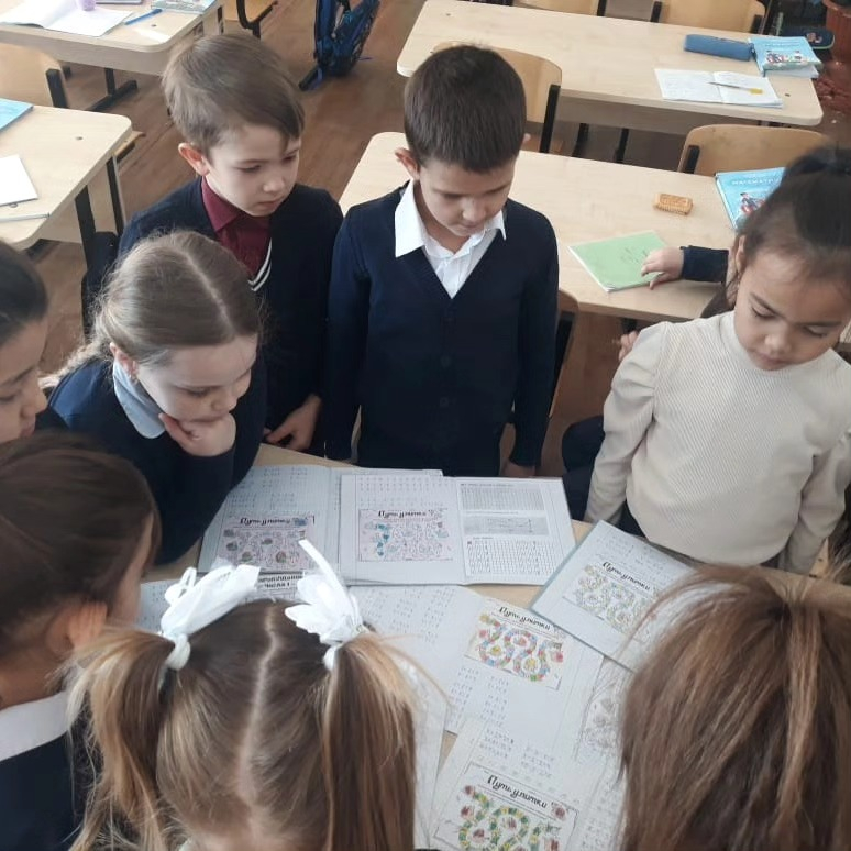 Учащиеся 1б класса приняли участие в конкурсе 