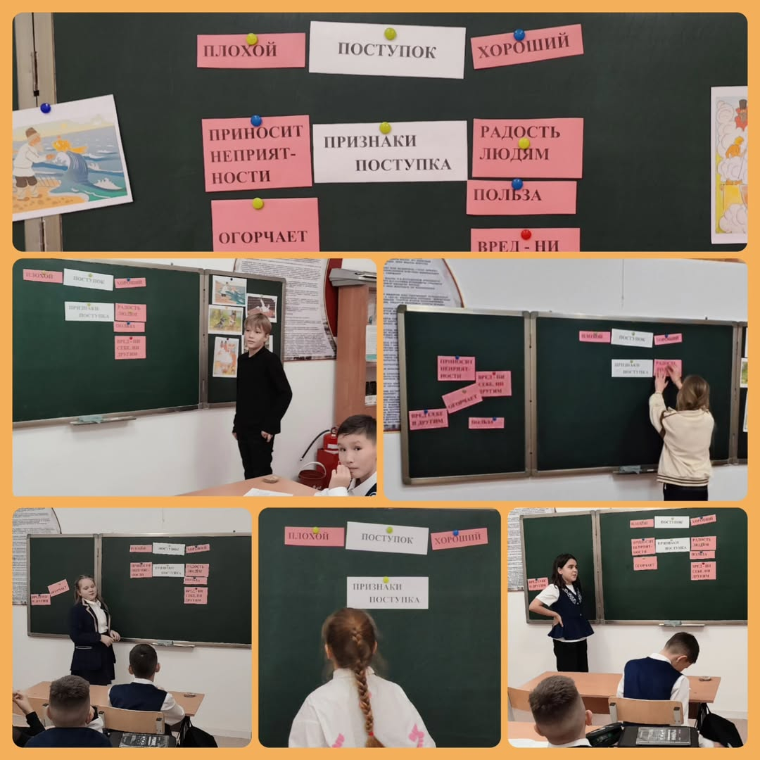 Классный час прошёл продуктивно и вызвал у ребят интерес к самосовершенствованию и умению осознавать свои действия.