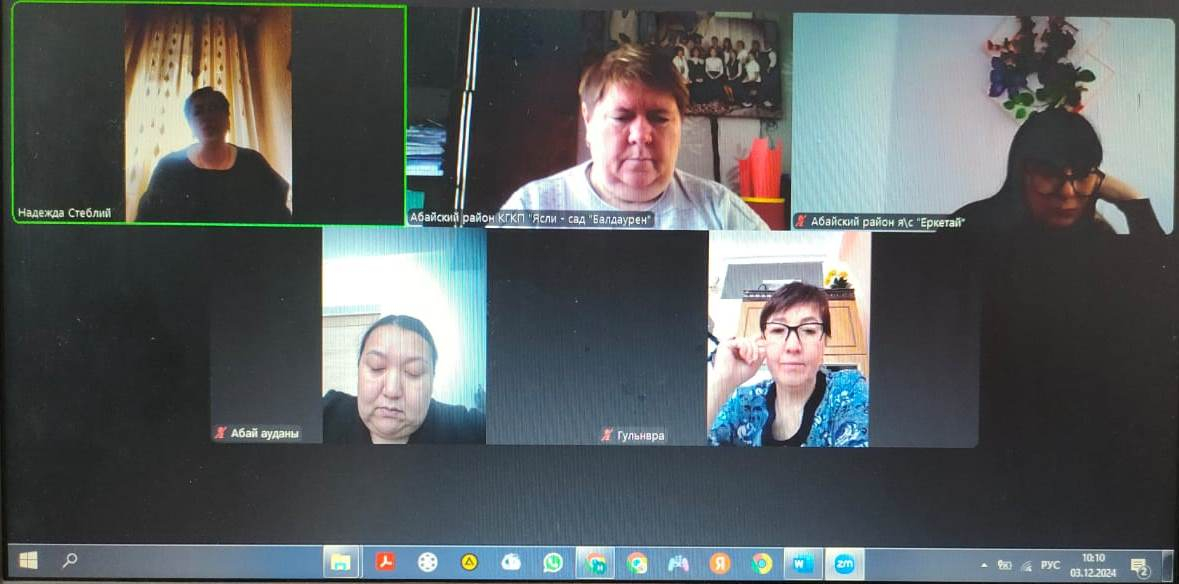 «Мектеп жасына дейінгі балалардың білім дағдыларының сапасын анықтау мониторингінде әдістемелік көмек көрсету»