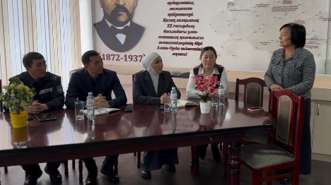 “ Заң және тәртіп” тақырыбында дөңгелек үстел