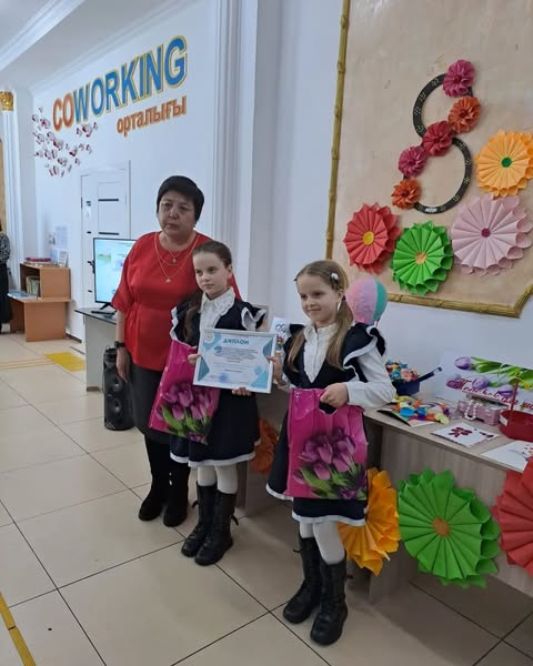 В предверии праздника 8 марта Центральной детской библиотекой была