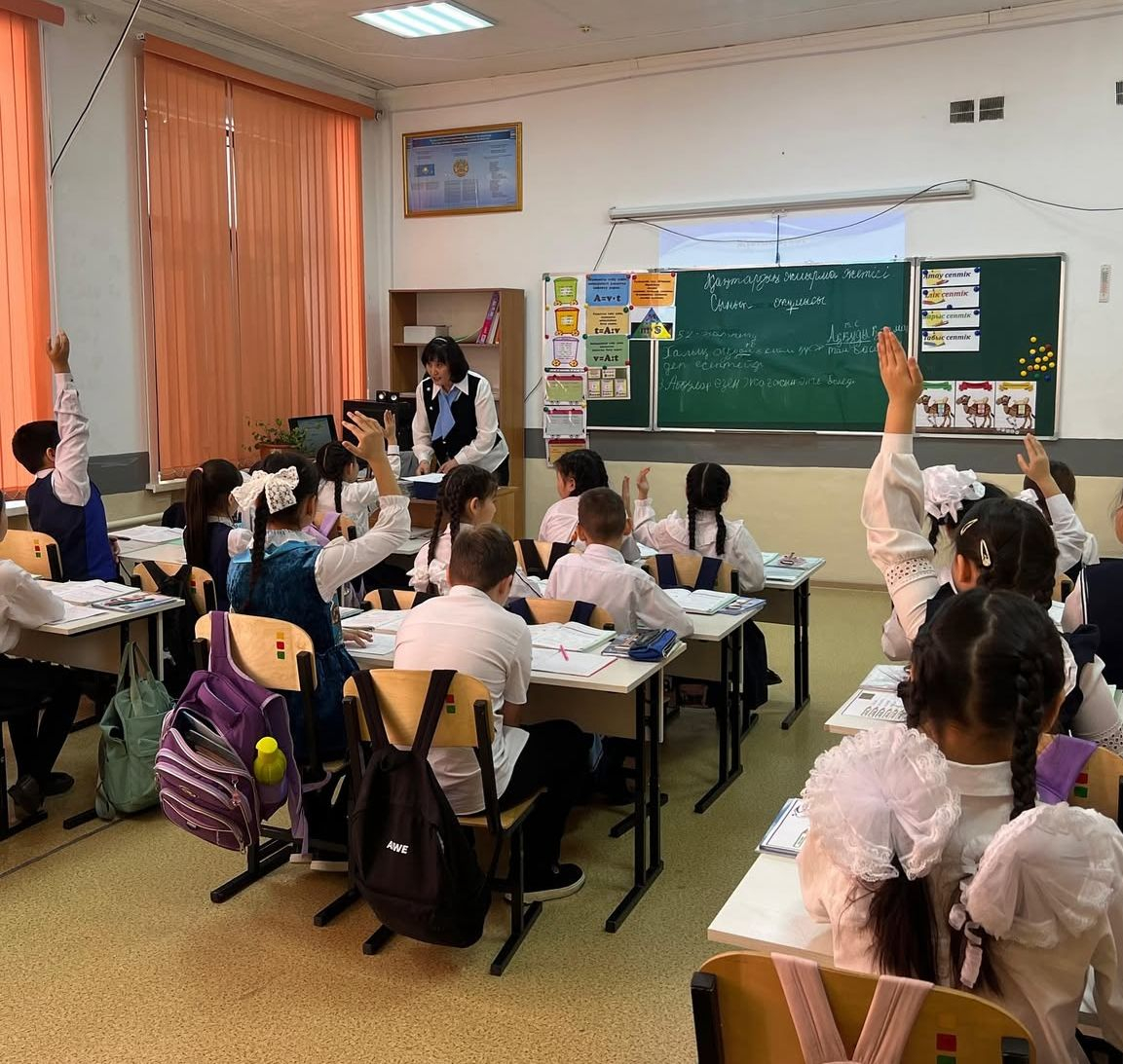 Ашық сабақтан көрініс