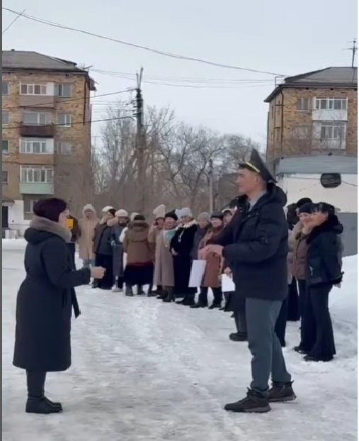 Мектебімізде өрт қауіпсіздігіне орай мұғалімдер мен оқушылар арасында оқу - жаттығу жүргізілді