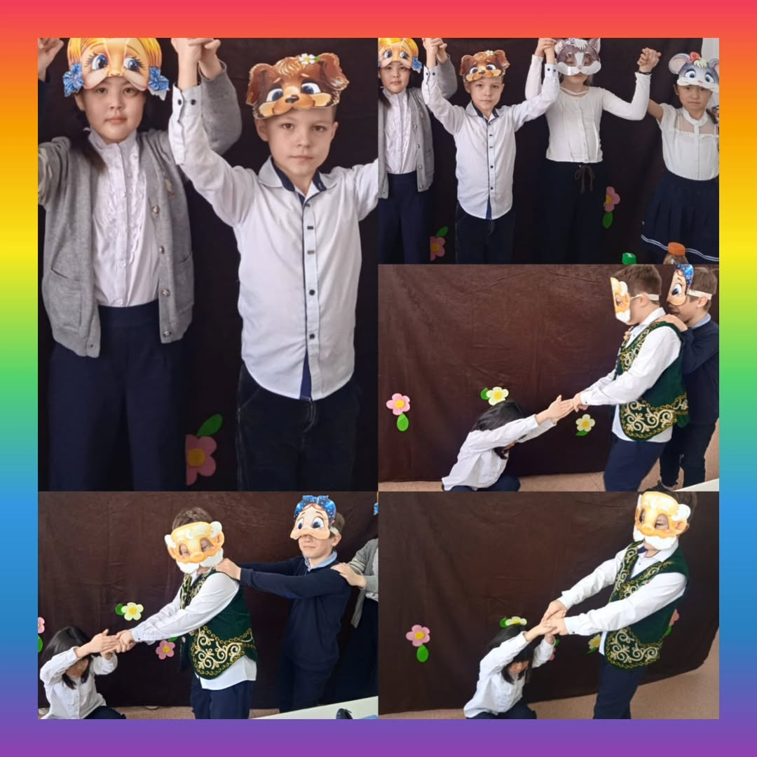 Ура, мерекелер! 26 наурызда «Н.Әбдіров атындағы ОБС (ОҚ)» КММ 3Б сыныбында қызықты сыныптан тыс іс-шара – орыс халқының әйгілі «Рена» ертегісі бойынша театр фестивалі өтті!