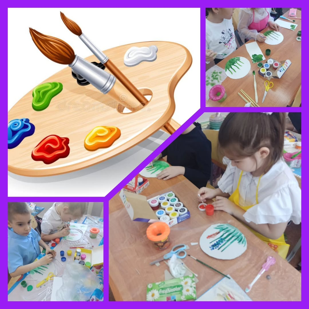 27 наурызда «Нүркен Әбдіров атындағы ОБС (ОҚ) КММ 1 «А» сыныбында «Көктем гүлдері» тақырыбында «Түс палитрасы» шеберлік сыныбы өтті. 