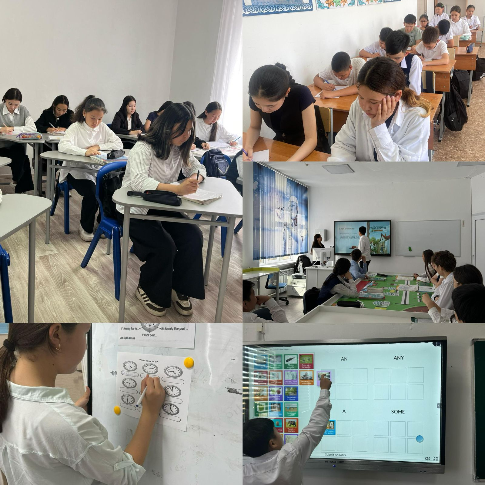 Ағылшын тілі пәні бойынша лицей сынып оқушыларының оқу нәтижелері мен оқу әрекеттерінің мониторигісі жургізілді