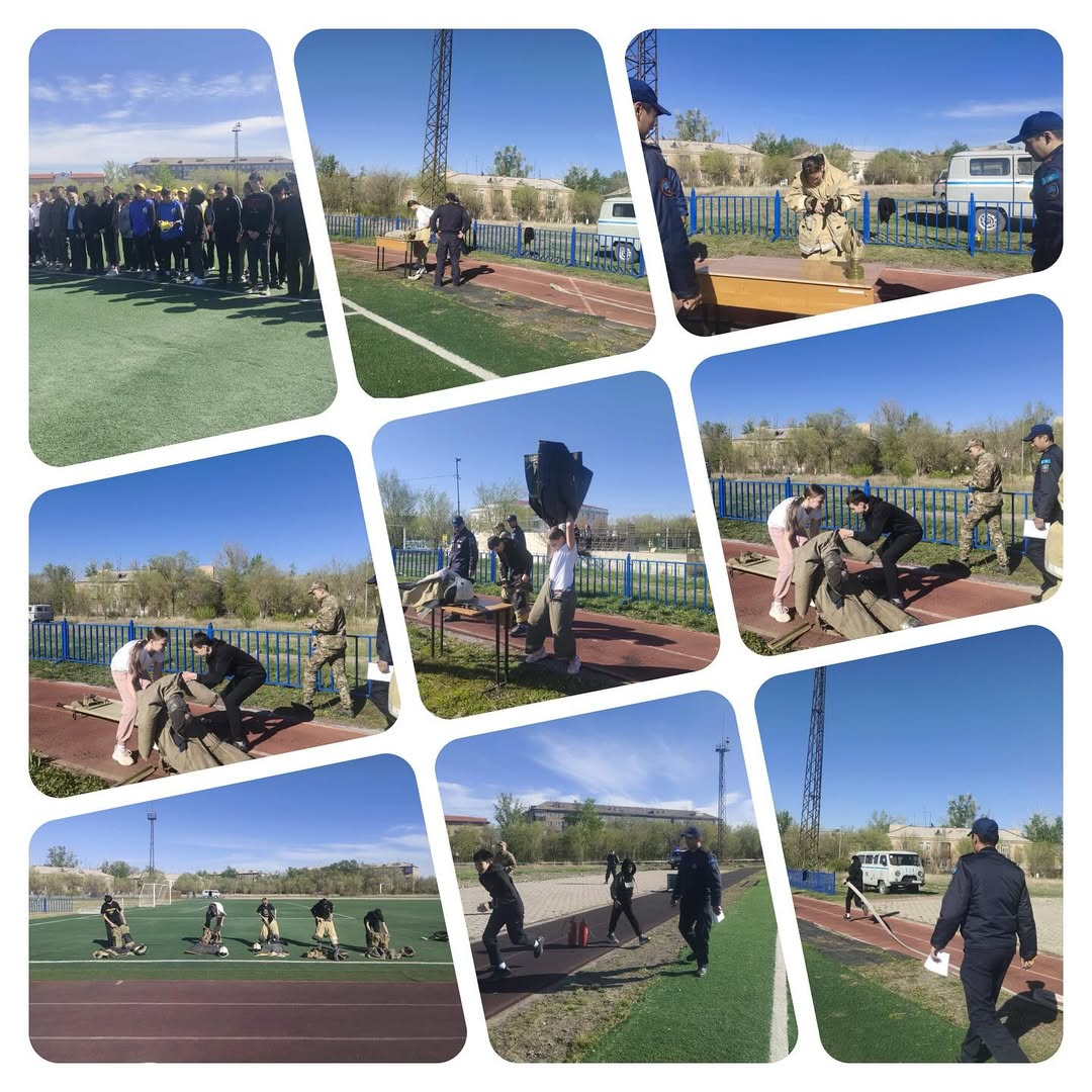 30 сәуірде Нұркен Әбдіров атындағы ТМ ( РО) білім алушылары жас құтқарушылар командалары арасындағы аудандық олимпиадаға қатысты.