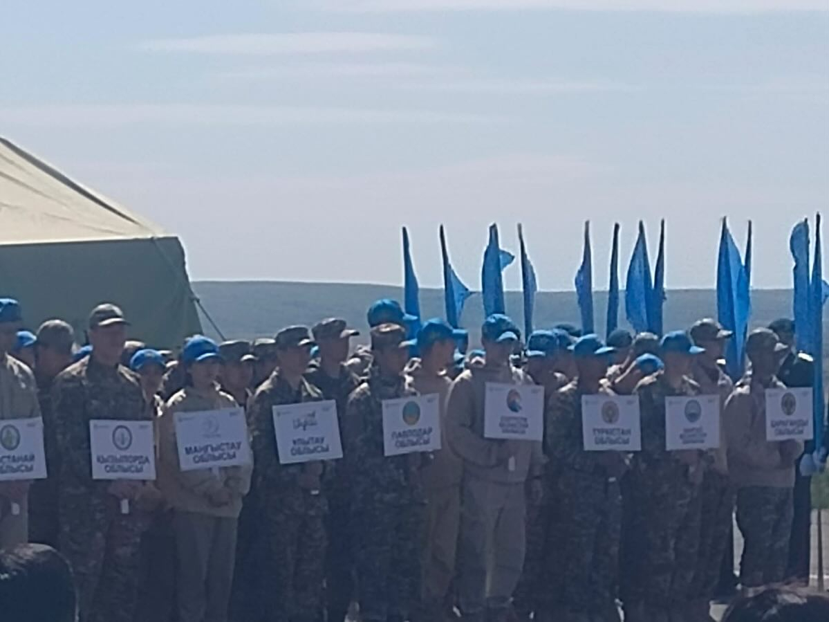 2 мая обучающиеся ОШ( РЦ) имени Нуркена Абдирова посетили Республиканский этап военно-патриотической игры «QAISAR» в Спасске.