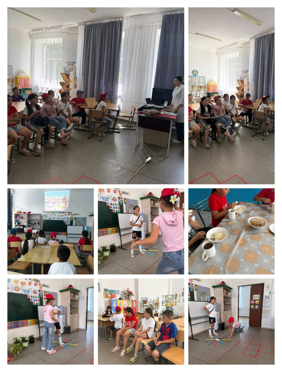 Бүгін жазғы лагерьде күн ерекше әрі әсерлі өтті.