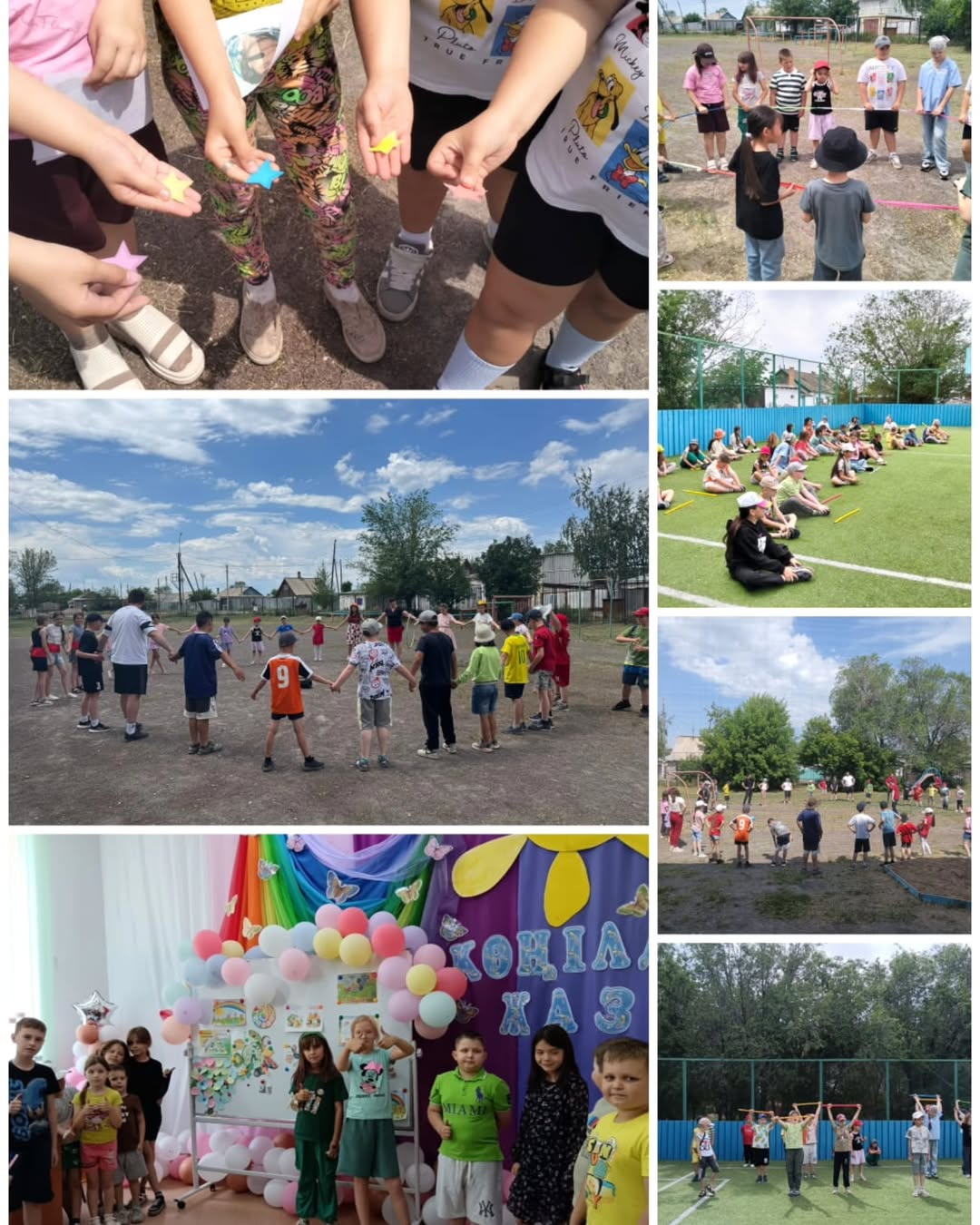 В пришкольном лагере 