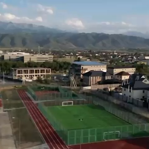 ???? Алматы облысы Қарасай ауданы Қаскелең қаласындағы 1500 оқушы орнына арналған орта мектеп «Келешек мектептері» жобасы аясында салынды