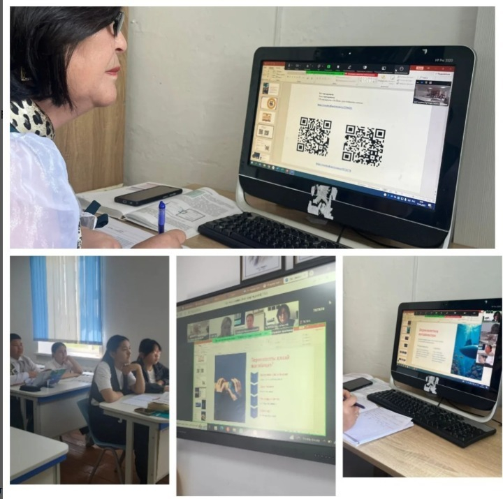 «Ауыл мектебі -сапалы алаң” жобасы аясында жоспарға сай физика пәнінен сабақ өтті