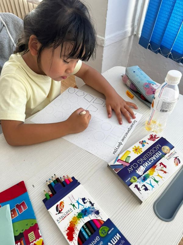 25.08.2025 жыл “Балақайлар мектебі” жалғасуда.