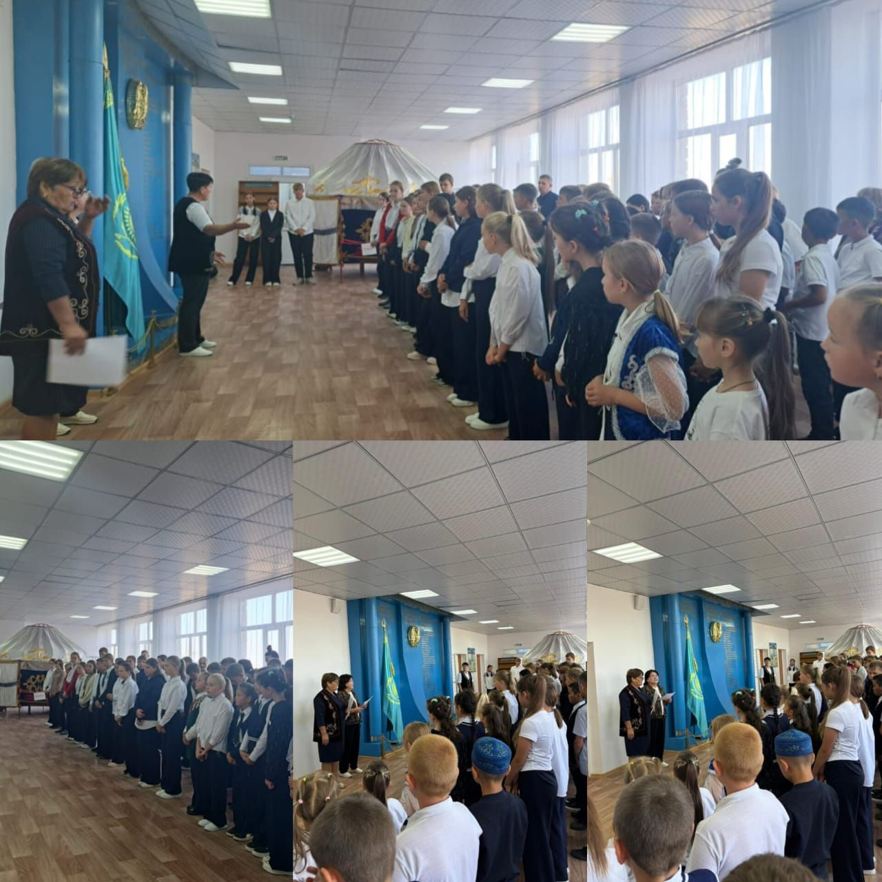 Линейка ко Дню языков народов Казахстана