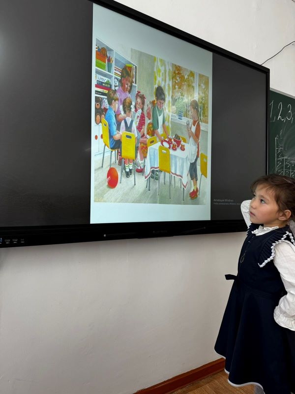 “Еңбек бәрін жеңбек” атты тәрбие сағаты 1 “А” сыныбында өтті.