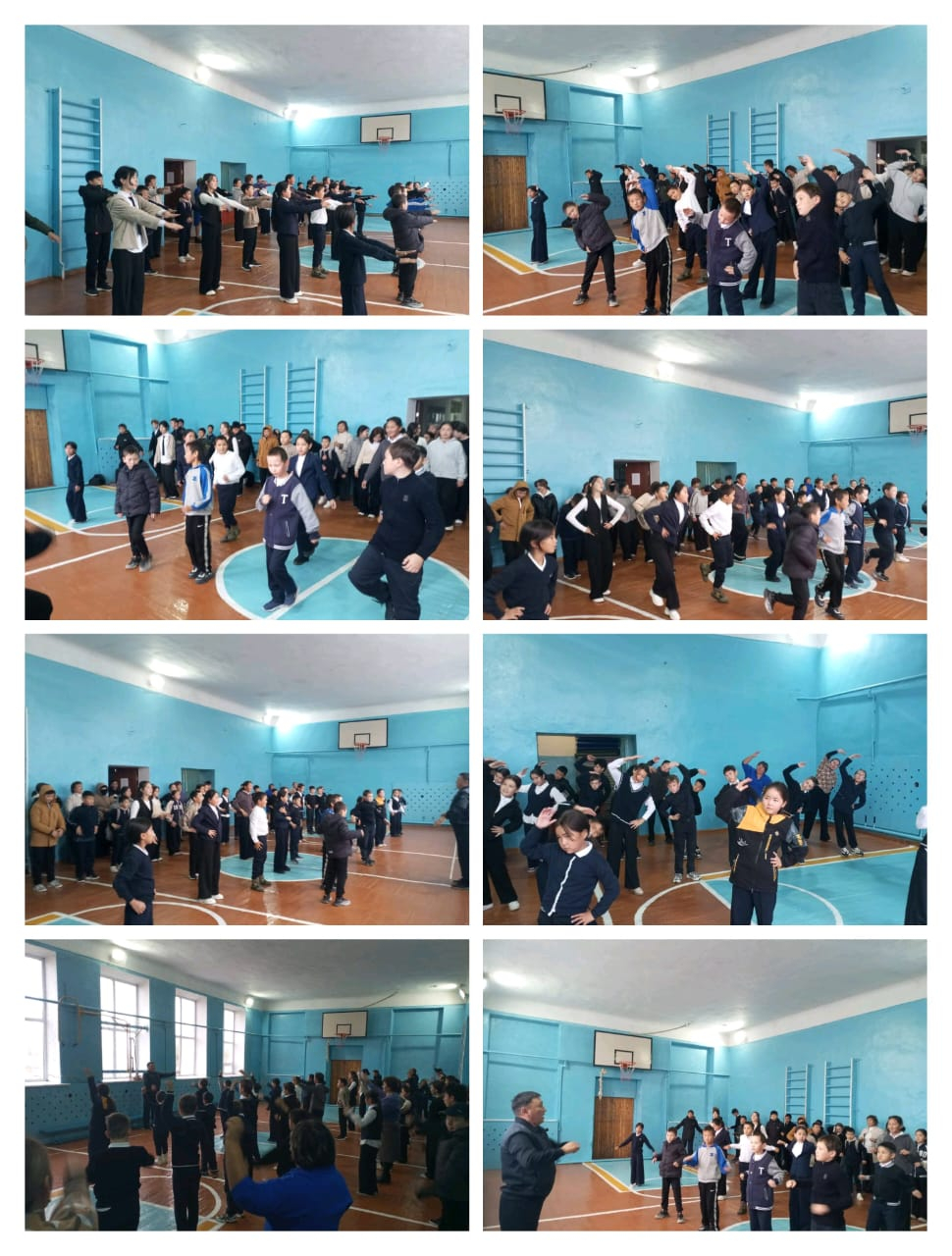 Таңғы жаттығу өткізілді