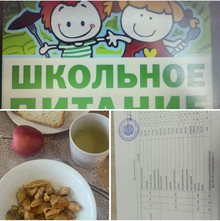 Күнделікті  бекітілген мәзір