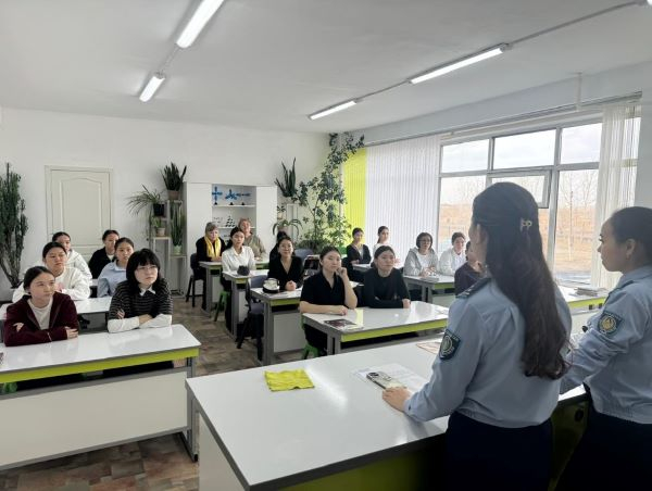 Жыл сайын өтетін «Гендерлік зорлық-зомбылыққа қарсы 16 күн белсенді іс-әрекет» халықаралық науқаны аясында акция басталды.