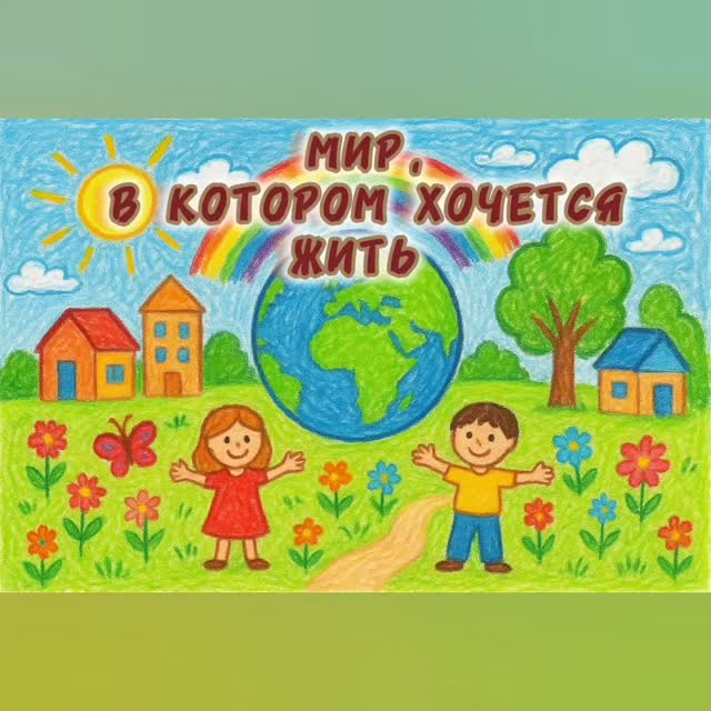 Выставка детских рисунков «Мир, в котором хочется жить» прошла в КГУ 