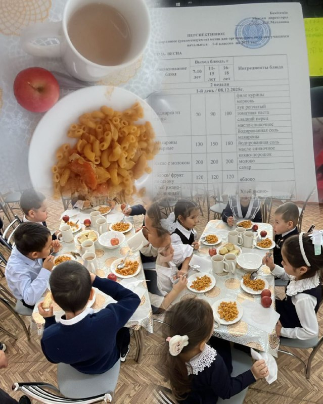 Тамақ мәзір