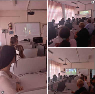 26 сентября 2025 года КГУ «Мичуринская ОСШ» социальным педагогом Ермоленко Е. А., была проведена беседа по профилактике правонарушений «Мы в ответе за свои поступки»