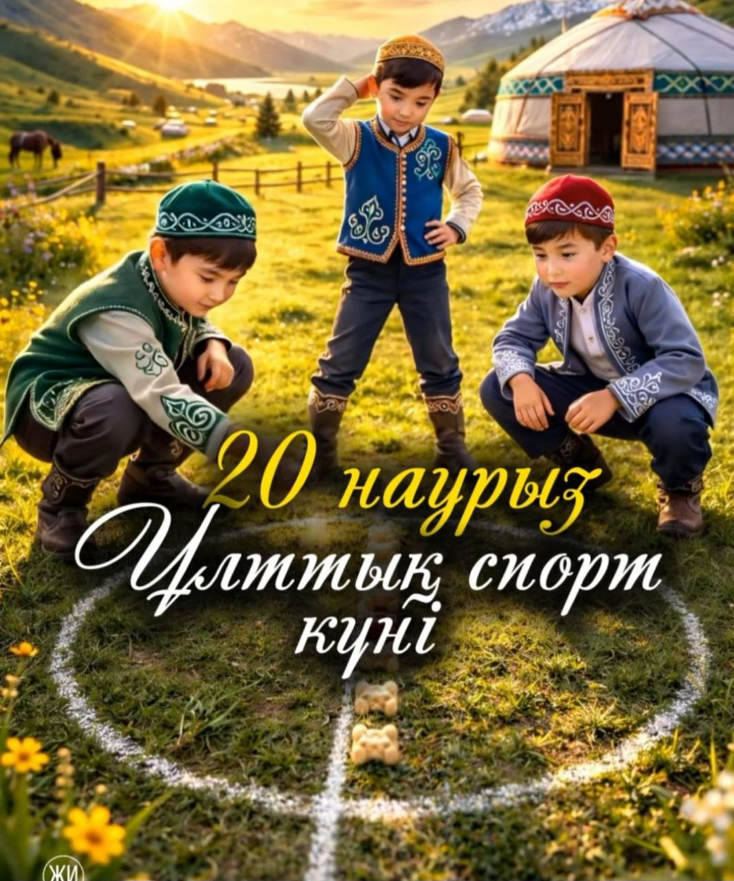20 наурыз -Ұлттық спорт күні.