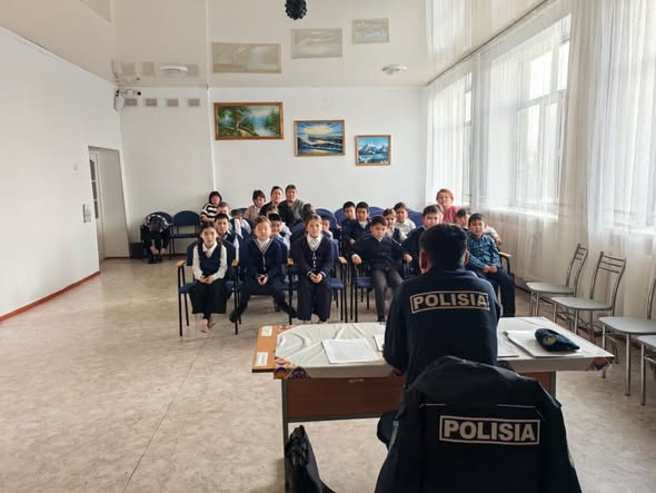 Учаскелік инспекторымен кездесу