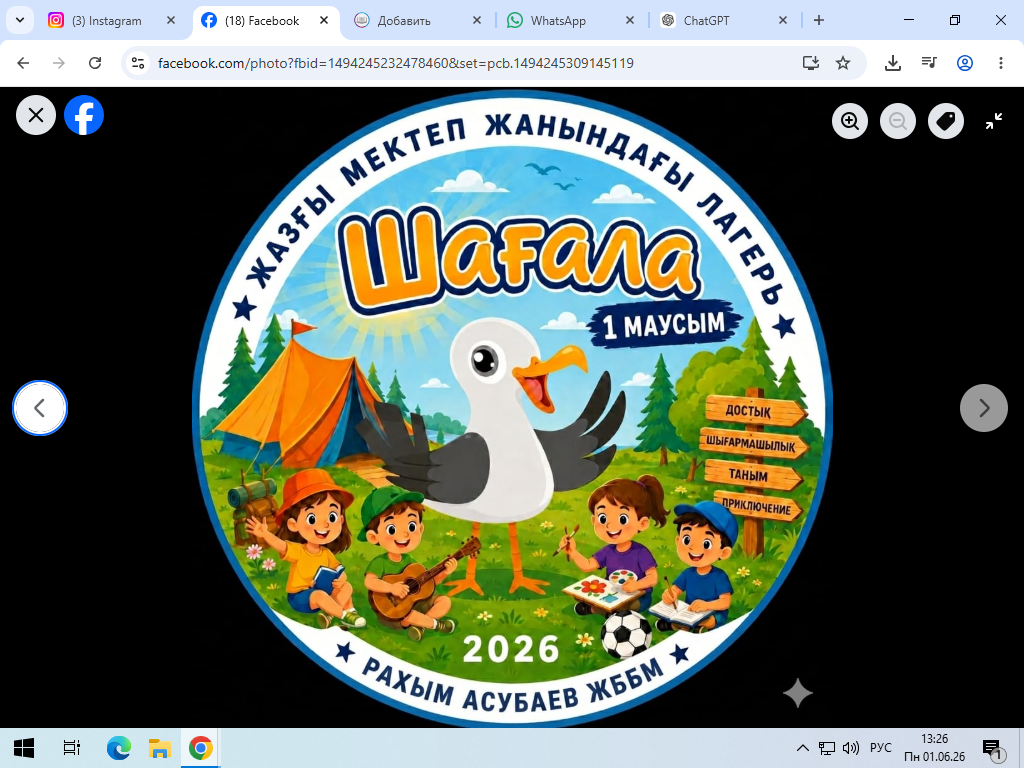 «Шағала» жазғы лагері