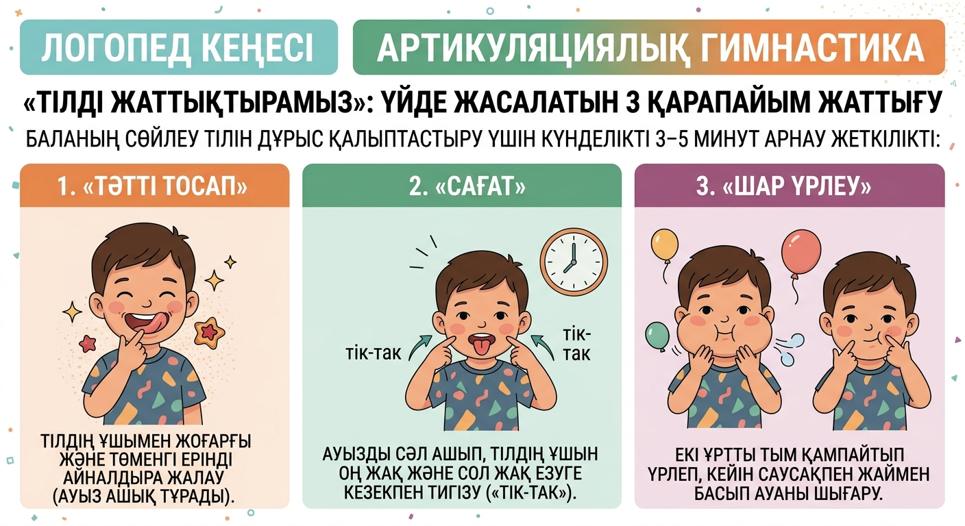 Логопед кеңесі
