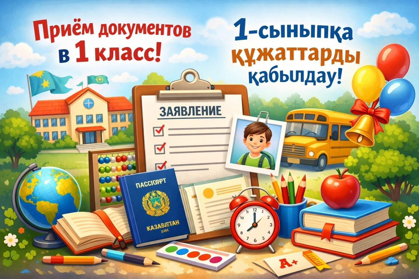 приём детей в первый клас