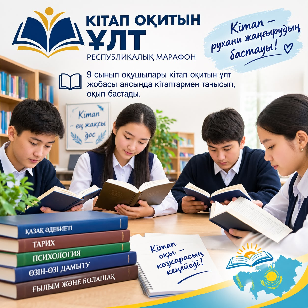 Кітап оқитын ұлт